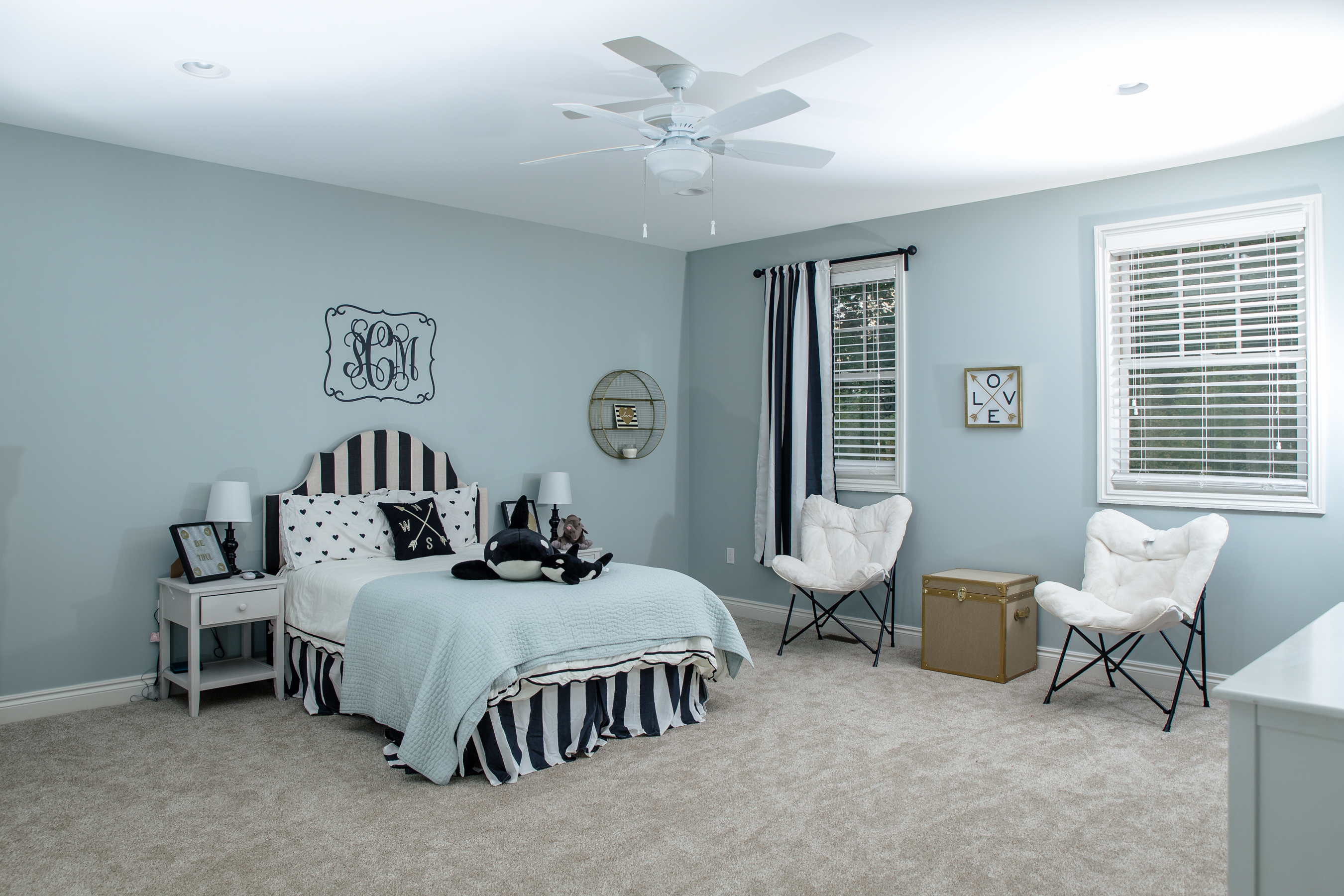 Woodline Building Company Project: Two-Story Craftsman Bedroom