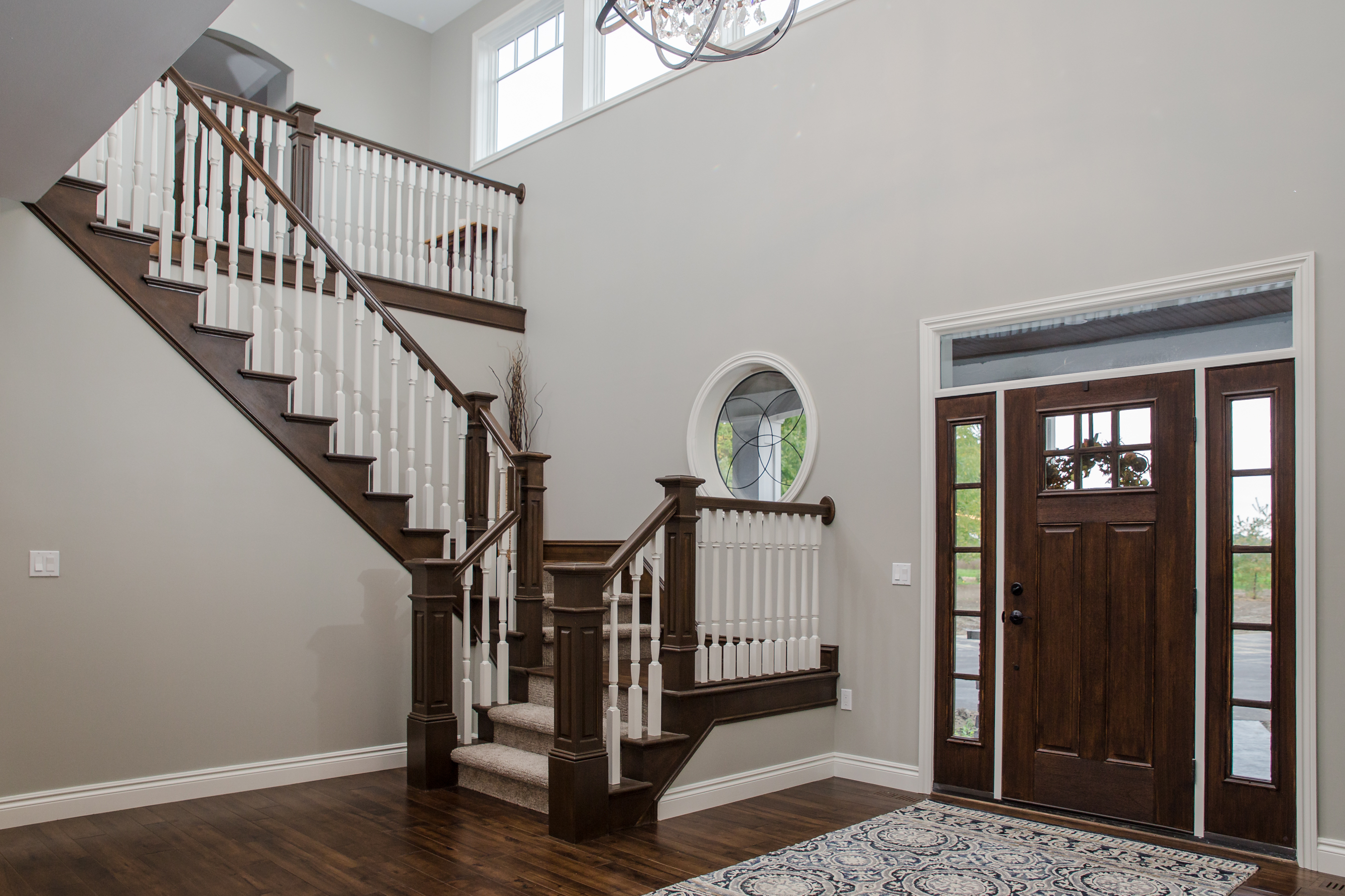 Woodline Building Company Project: Two-Story Craftsman Foyer