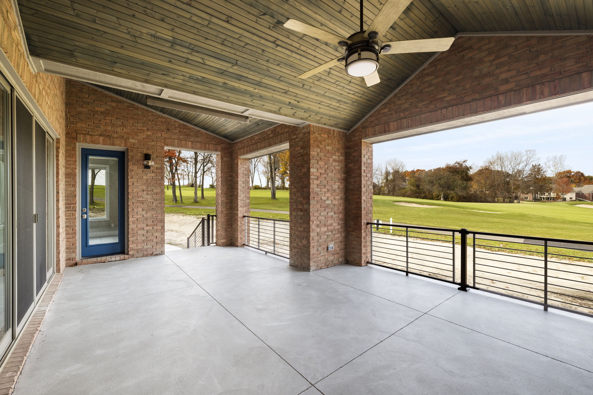 Woodline Building Company Project: Brick Ranch Exterior Covered Patio