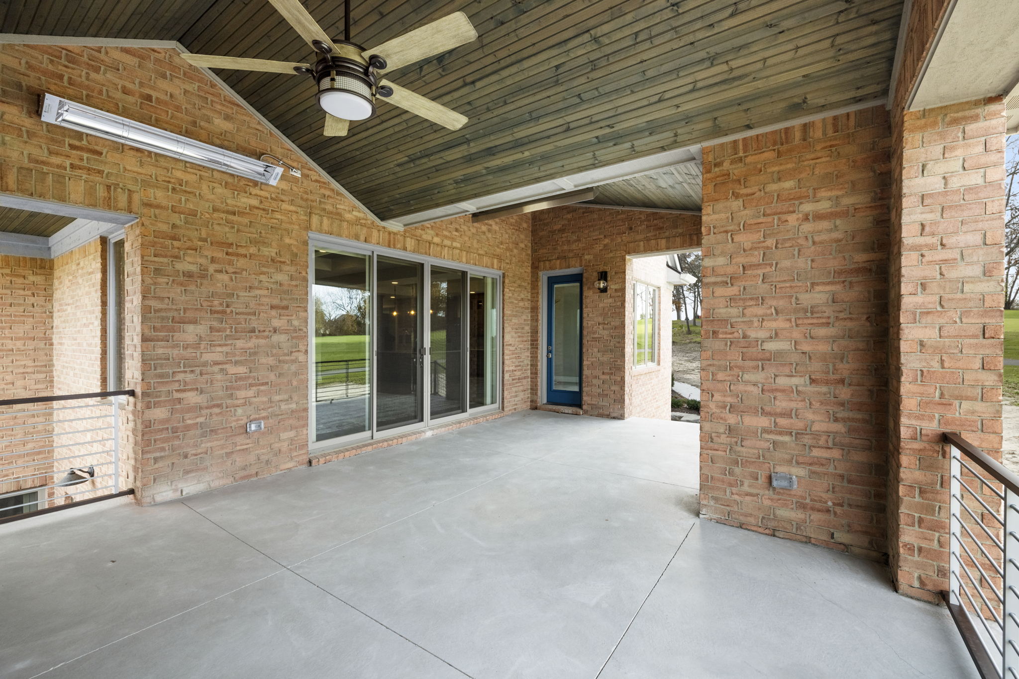 Woodline Building Company Project: Brick Ranch Exterior Covered Patio