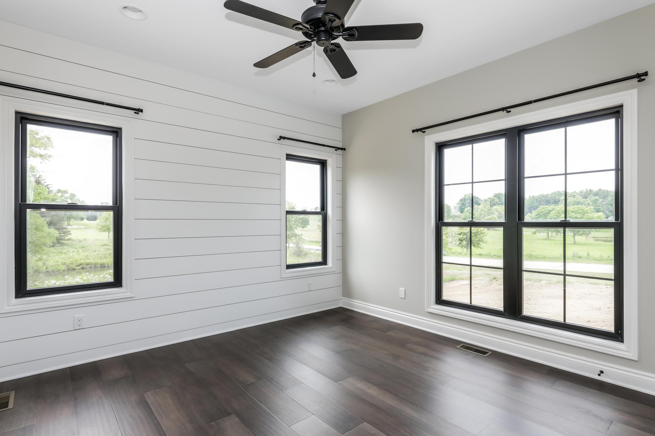 Woodline Building Company Project: Contemporary Farmhouse Interior Bedroom