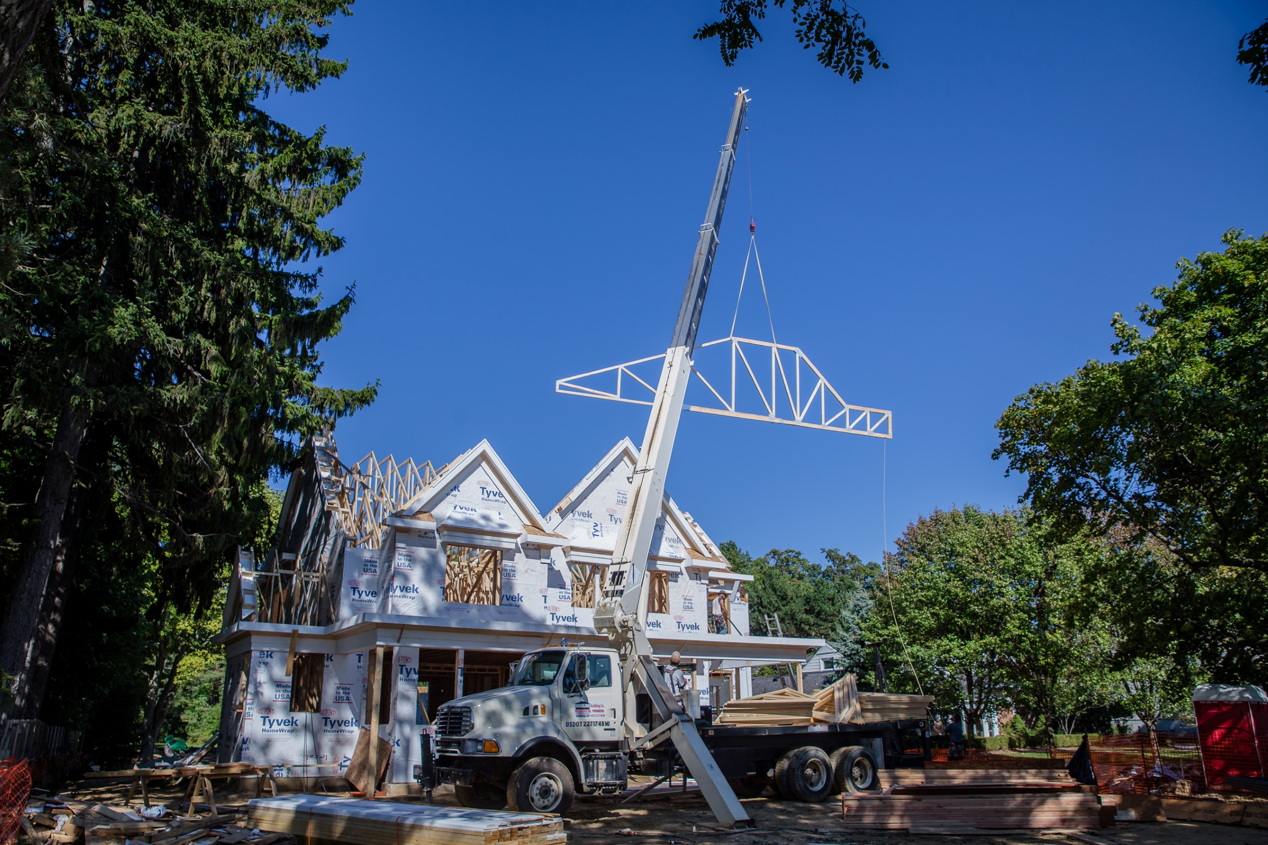 Woodline Building Company Project: Pine Lake Frame