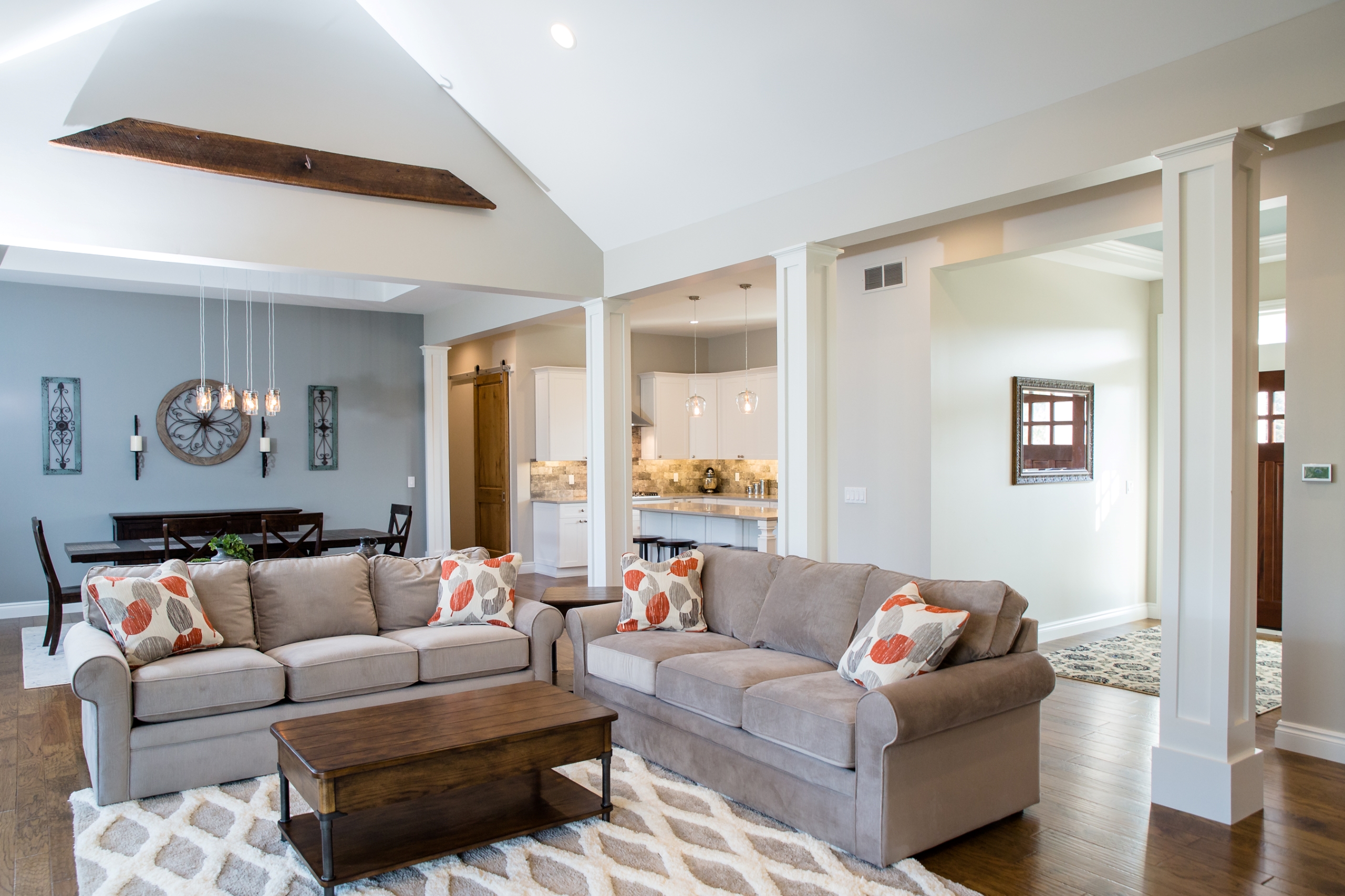 Woodline Building Company Project: Sprawling Ranch Open Floor Plan