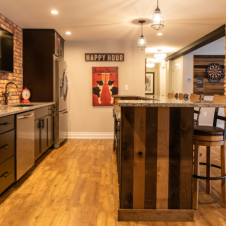 Pub Inspired Basement