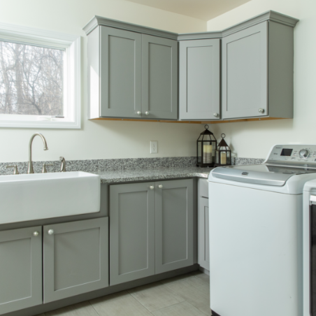 Trendy Laundry Room