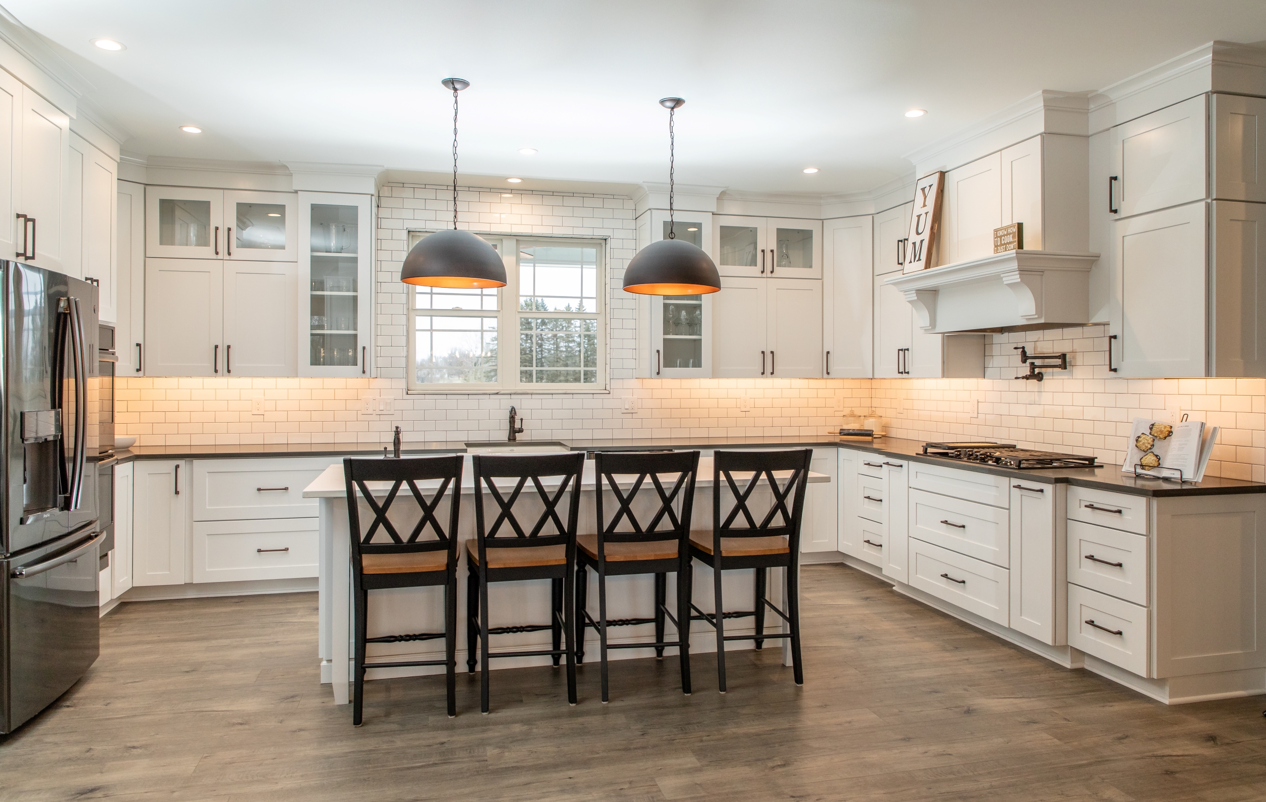 Woodline Building Company Project: Modern Farmhouse Kitchen