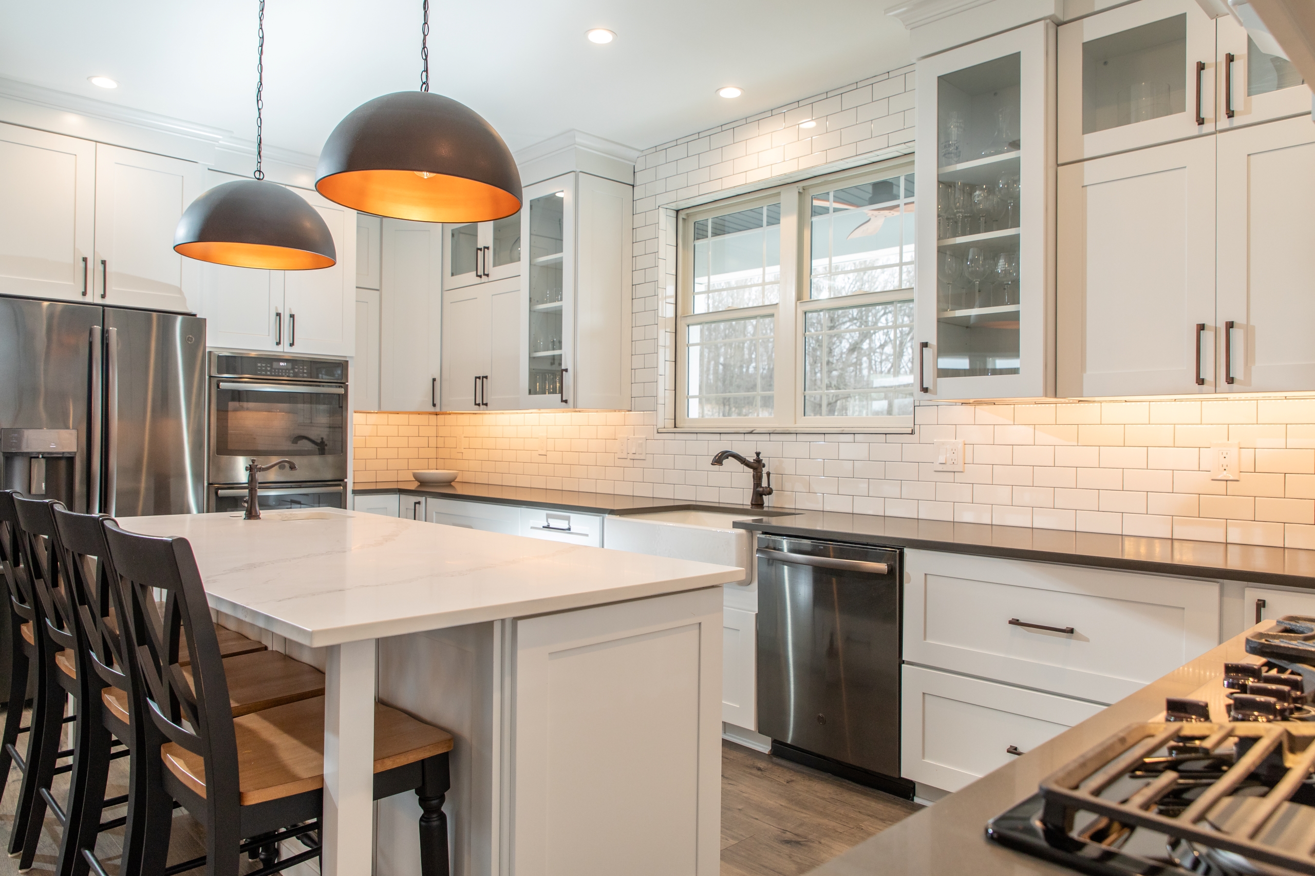 Woodline Building Company Project: Modern Farmhouse Kitchen Island