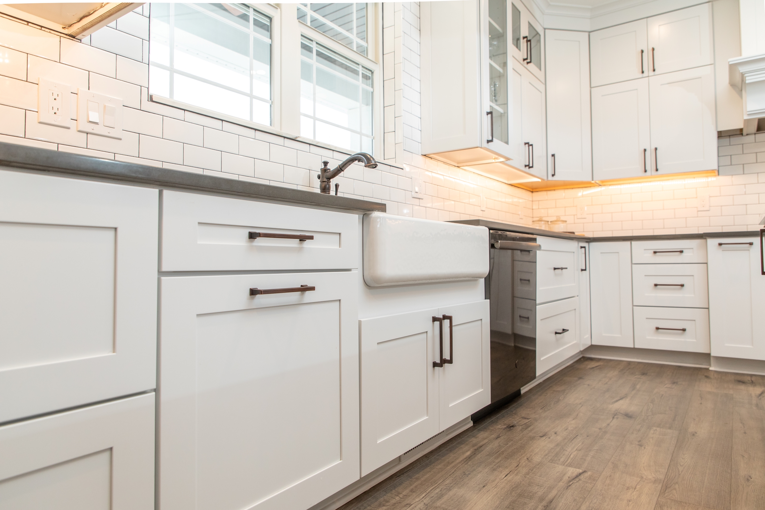 Woodline Building Company Project: Modern Farmhouse Apron Sink