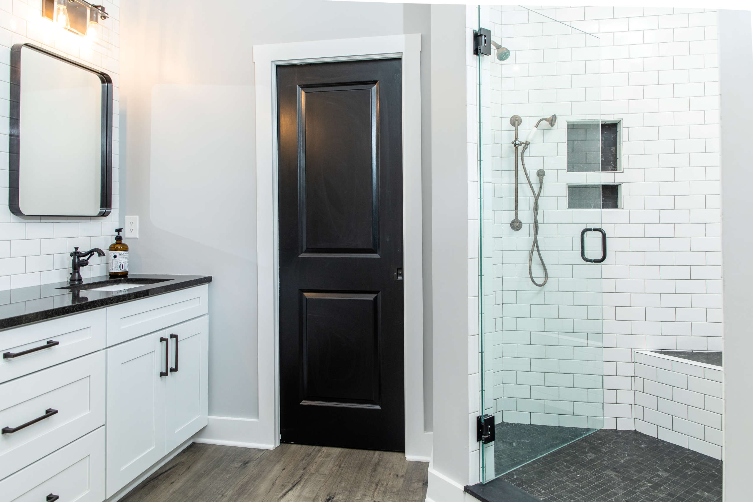Woodline Building Company Project: Modern Farmhouse Master Bathroom