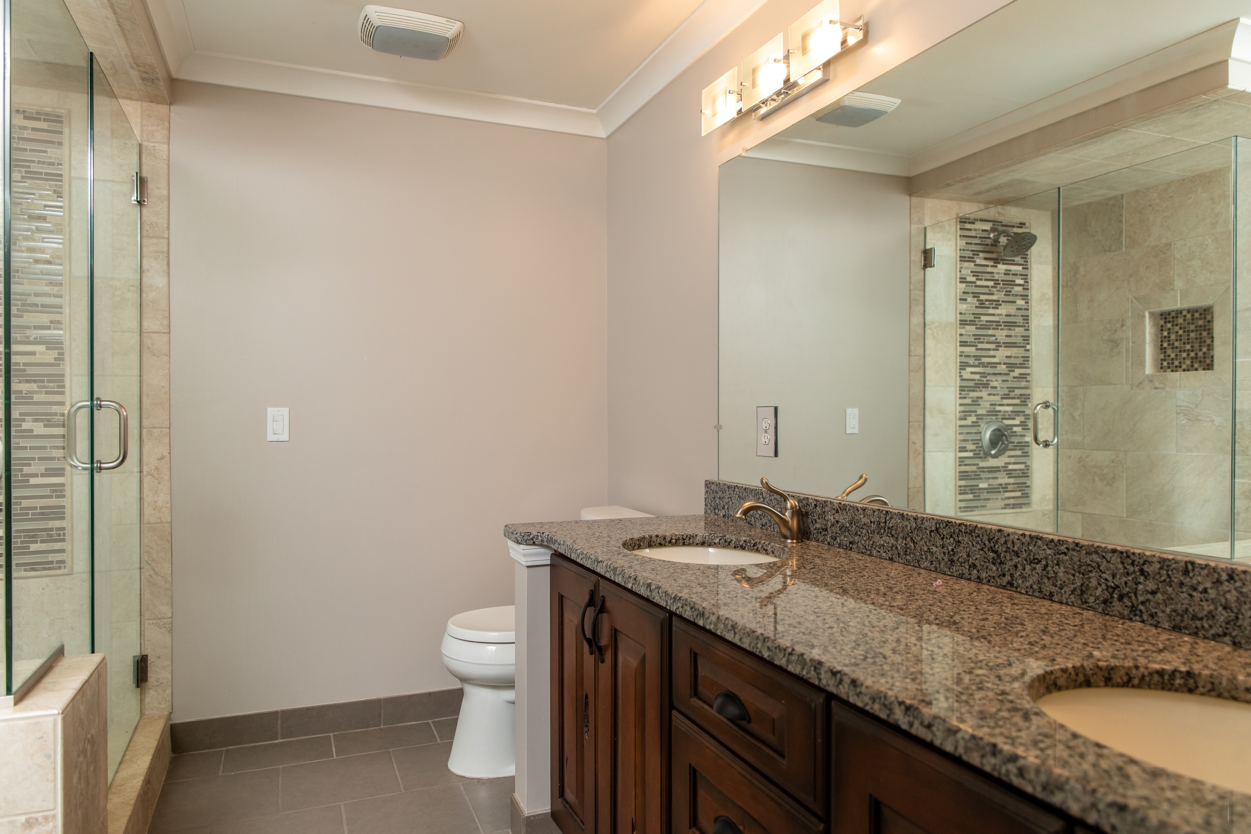 Woodline Building Company Project: Traditional Library & Bath Remodel