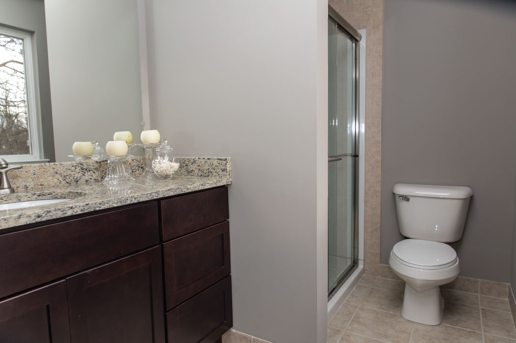 Woodline Building Company Project: Contemporary Two-Story Master Bathroom