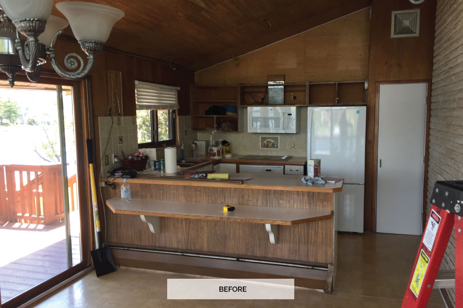 Woodline Building Company Project: Mid-Century Lakefront